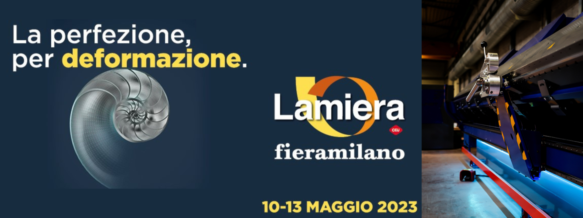 Messe: lamiera 2023 Power on a next Level!